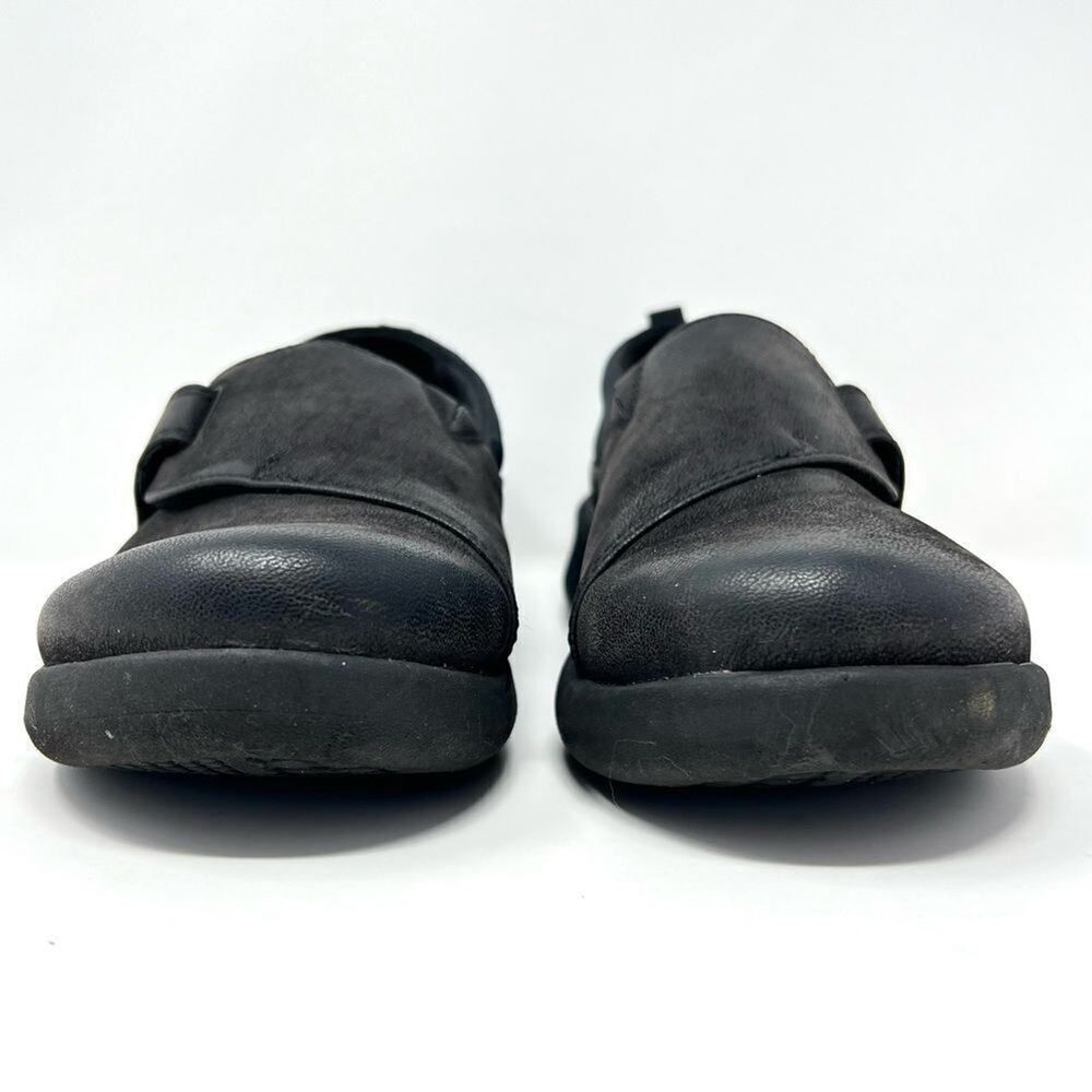 Clarks Cloudsteppers Black Sillian 2.0 Ease Adjustable Strap Slip On Shoes 7.5 - Picture 4 of 11